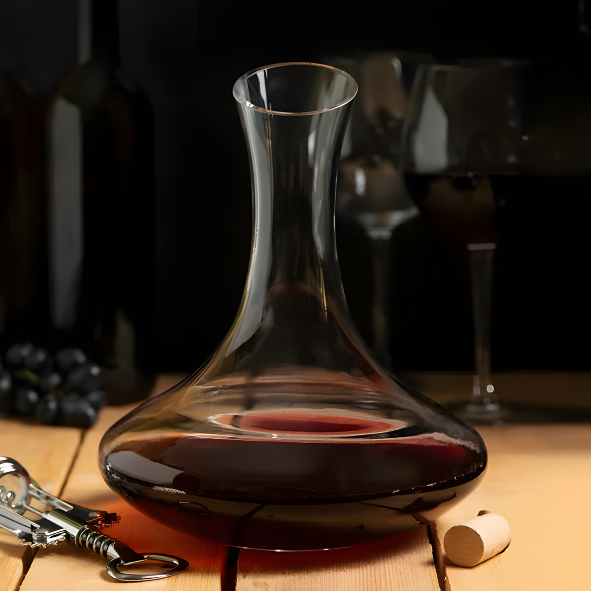 Decanter LuxVino - O Toque de Sofisticação que Seu Vinho Merece.