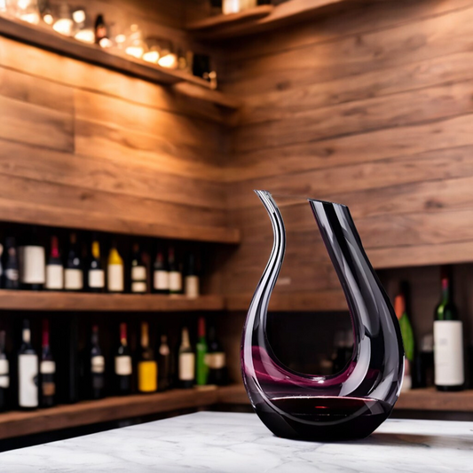 Decanter Cisne Cristal - Transforme Sua Experiência com Vinho