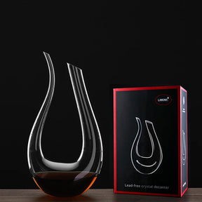 Decanter Cisne Cristal - Transforme Sua Experiência com Vinho