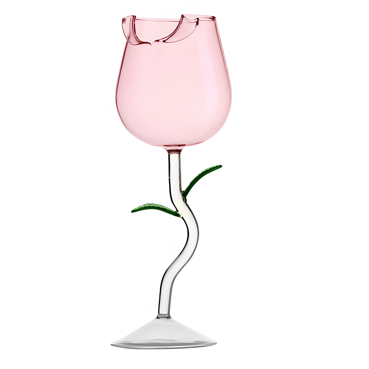 RosaVino - A Taça de Vinho em Forma de Rosa